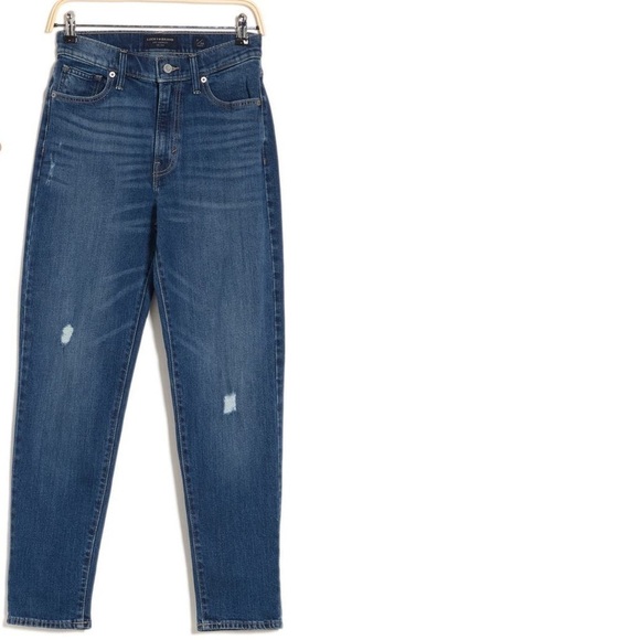 Lucky Brand Drew High Waist Mom Jeans - Picture 1 of 7